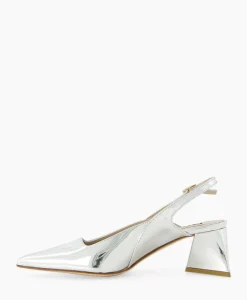 Pumps^Natan Schoenen Pump Specchio Argento Zilver