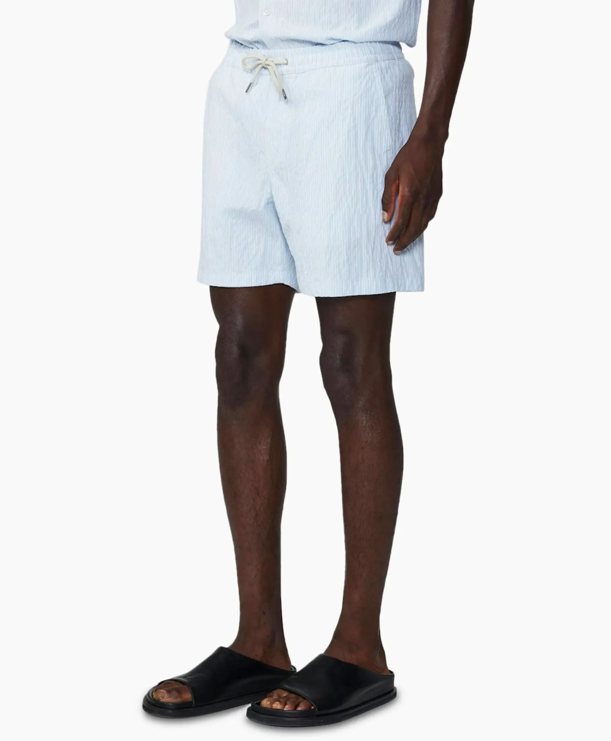 Broeken^Nn07 Short Gregor Blauw