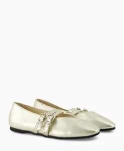 Instappers^Nubikk Ballerina Gisele Grace Goud