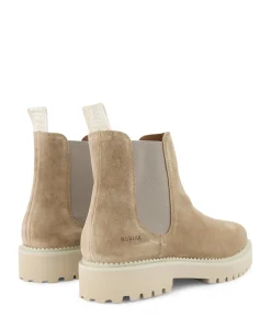 Laarzen^Nubikk Chelsea Boot Logan Rai Bruin