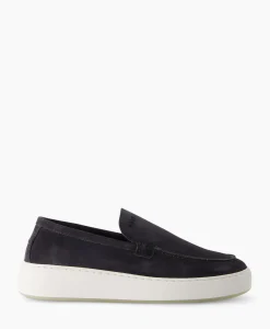 Instappers^Nubikk Loafer Jiro Mio Blauw