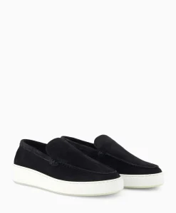 Instappers^Nubikk Loafer Jiro Mio Donker Blauw