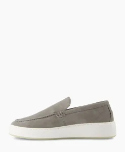 Instappers^Nubikk Loafer Jiro Mio Licht Grijs