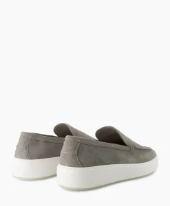 Instappers^Nubikk Loafer Jiro Mio Licht Grijs