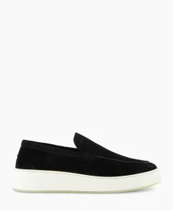 Instappers^Nubikk Loafer Jiro Mio Zwart