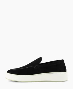 Instappers^Nubikk Loafer Jiro Mio Zwart