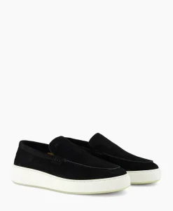 Instappers^Nubikk Loafer Jiro Mio Zwart