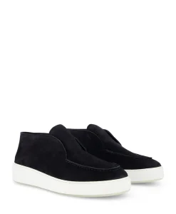 Instappers^Nubikk Loafer Jiro Suo Donker Blauw
