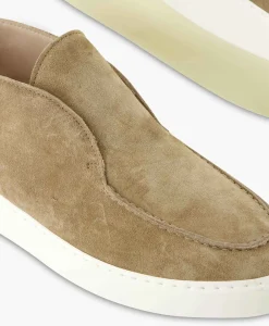 Instappers^Nubikk Loafer Jiro Suo Taupe
