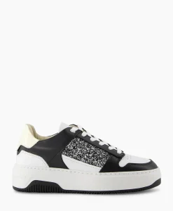 Sneakers^Nubikk Sneaker Basket Court Goud
