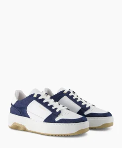 Sneakers^Nubikk Sneaker Basket Court Wit