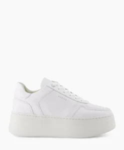 Sneakers^Nubikk Sneaker Bayou Platform Wit