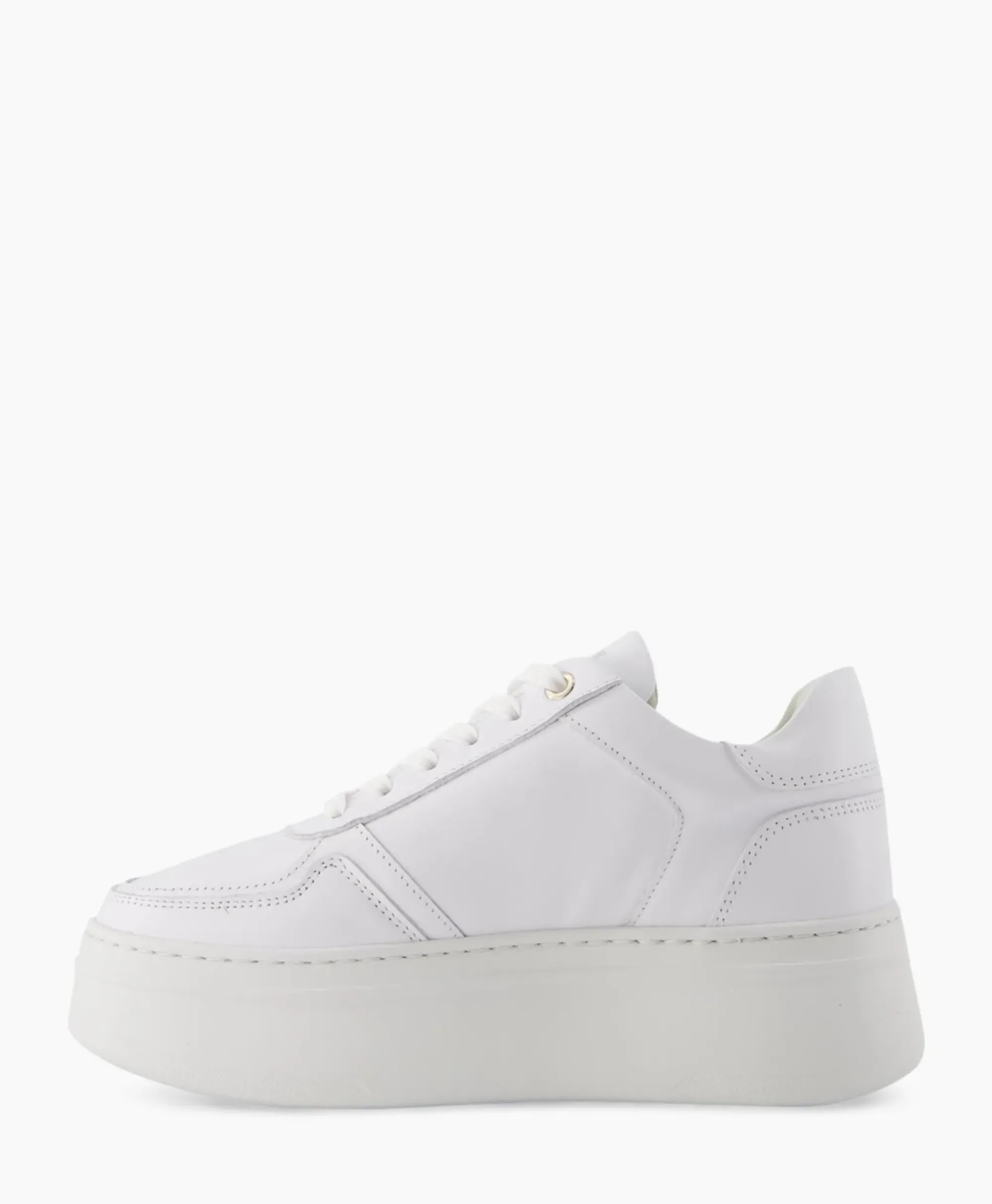 Sneakers^Nubikk Sneaker Bayou Platform Wit
