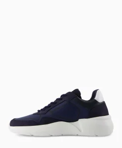 Sneakers^Nubikk Sneaker Roque Road Curl Donker Blauw