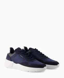Sneakers^Nubikk Sneaker Roque Road Curl Donker Blauw