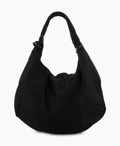 Tassen^Nunoo Bags Crossbody Tas Maxi Dandy Rivet Washed Black Zwart
