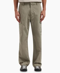 Broeken^Olaf Hussein Cargobroek Nylon Cargo Grijs