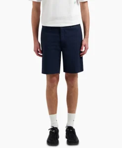 Broeken^Olaf Hussein Korte Broek Utility Donker Blauw
