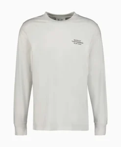 T-Shirts^Olaf Hussein Longsleeve Waves Of Togetherness Off White