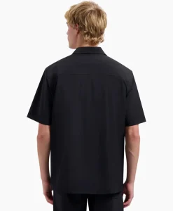 T-Shirts^Olaf Hussein T-Shirt Korte Mouw Nylon Ss Zwart