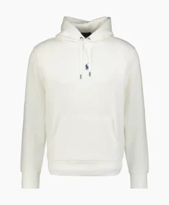 Truien^Ralph Lauren Hoodie Mid Logo Wit