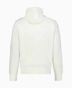 Truien^Ralph Lauren Hoodie Mid Logo Wit