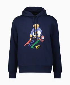 Truien^Ralph Lauren Hoodie Pain Bear Donker Blauw