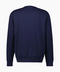 T-Shirts^Ralph Lauren Longsleeve Long Sleeve Knit Donker Blauw