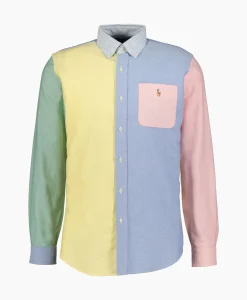 Overhemden^Ralph Lauren Overhemd Classic Oxford Fun Wit Dessin