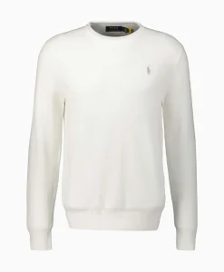 Truien^Ralph Lauren Pullover Cotton Long Sleeve Wit