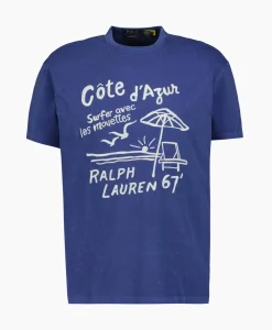 T-Shirts^Ralph Lauren T-Shirt Korte Mouw Short Sleeve Cote D'Azur Petrol