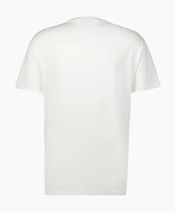 T-Shirts^Ralph Lauren T-Shirt Korte Mouw Jersey Mid Logo Wit