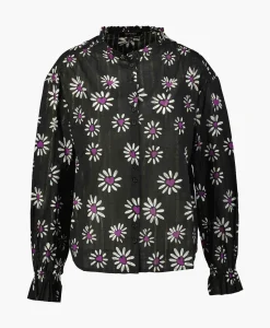 Blouses^Refined Department Blouse Ace Zwart