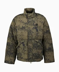 Jassen^Represent Gewatteerde Jas Puffer Groen