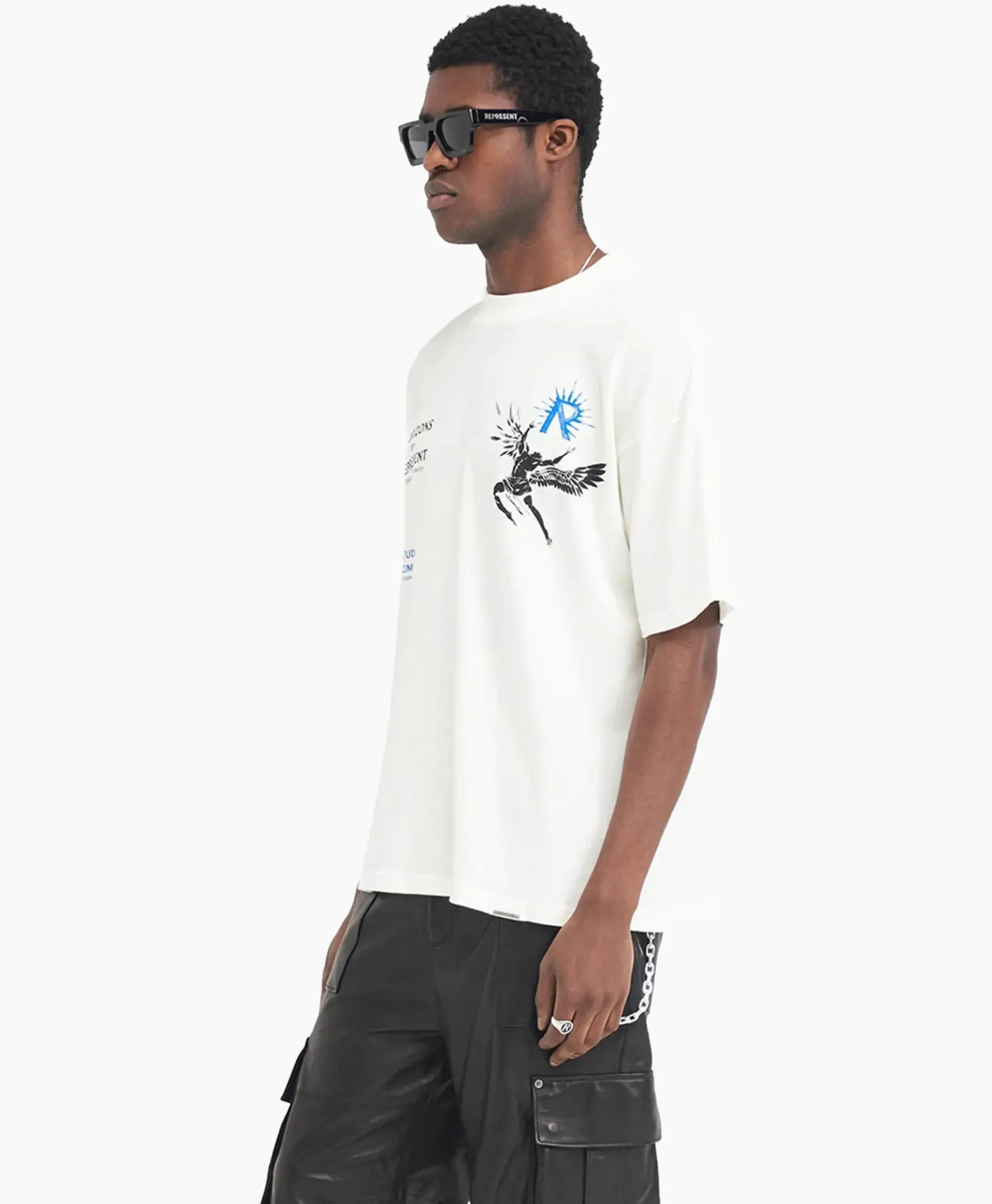 T-Shirts^Represent Top & T-Shirt Icarus Off White