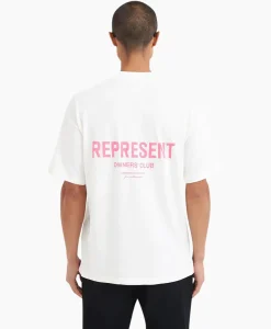T-Shirts^Represent T-Shirt Owners Club Off White