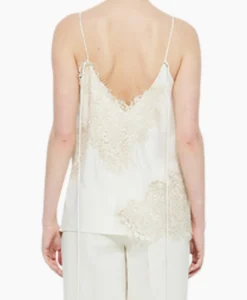 T-Shirts & Tops^Róhe Rohe Top Lace Camisole Ecru