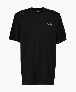T-Shirts & Tops^Rotate T-Shirt Korte Mouw Oversized Logo Zwart