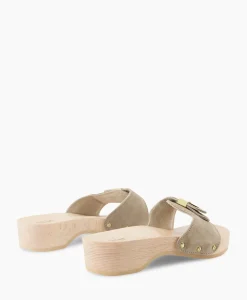 Sandalen^Scholl Iconic Sandaal Pescura Heel Beige