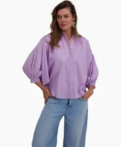 Blouses^Sea Me Happy Blouse Balloon Lila
