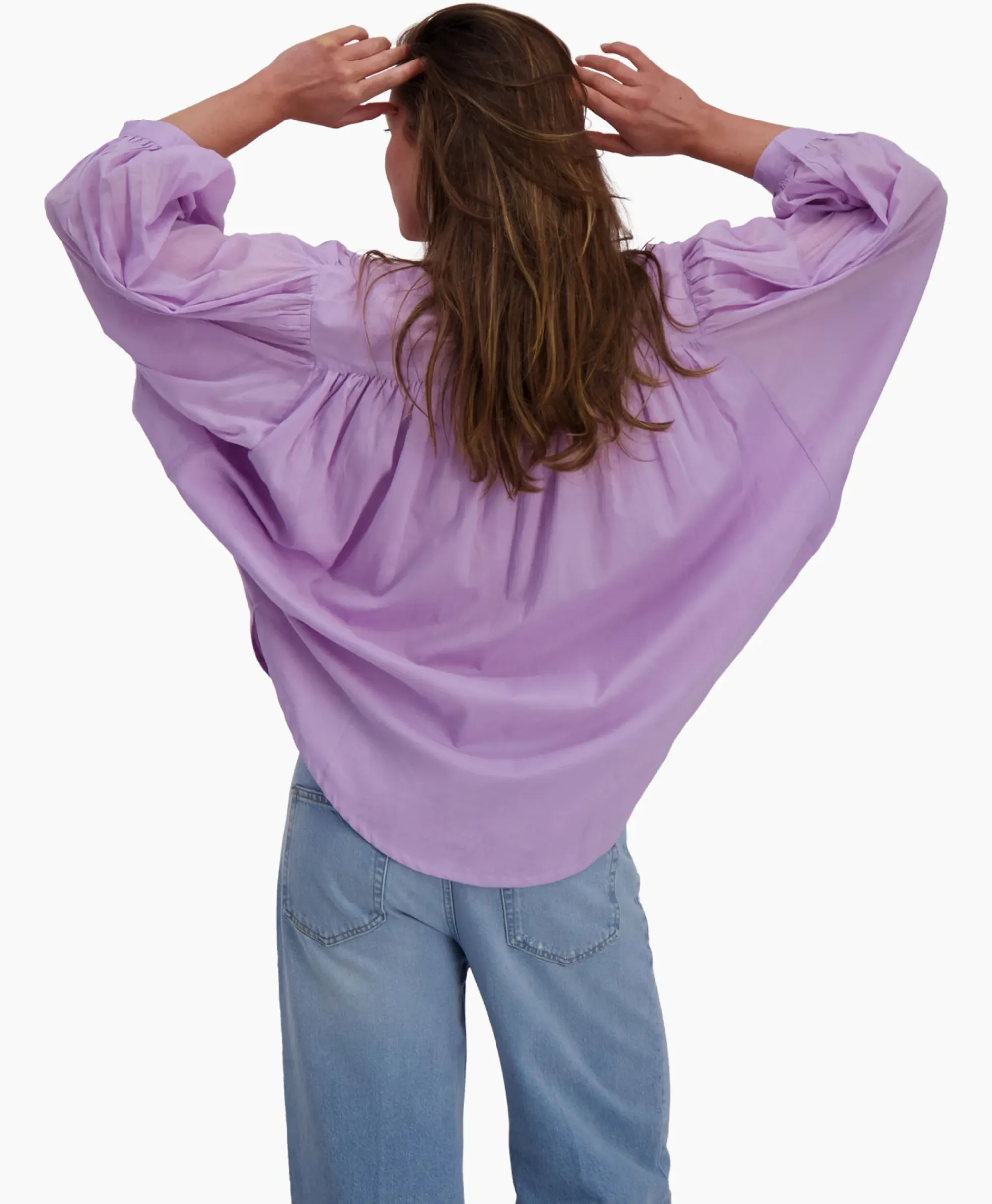 Blouses^Sea Me Happy Blouse Balloon Lila