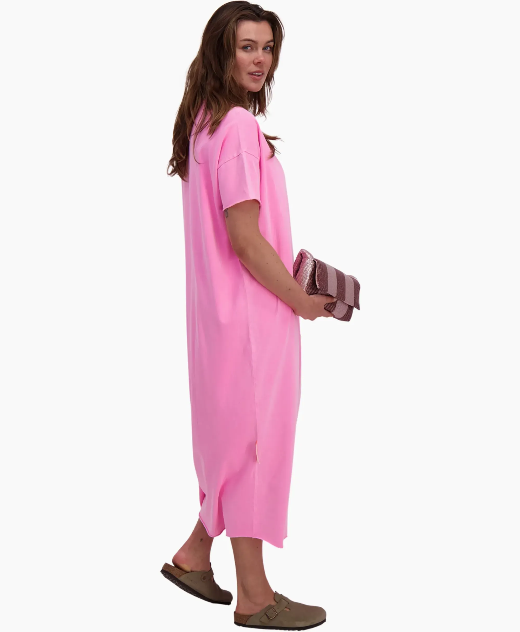 Jurken^Sea Me Happy Maxi Jurk Gigi Pink
