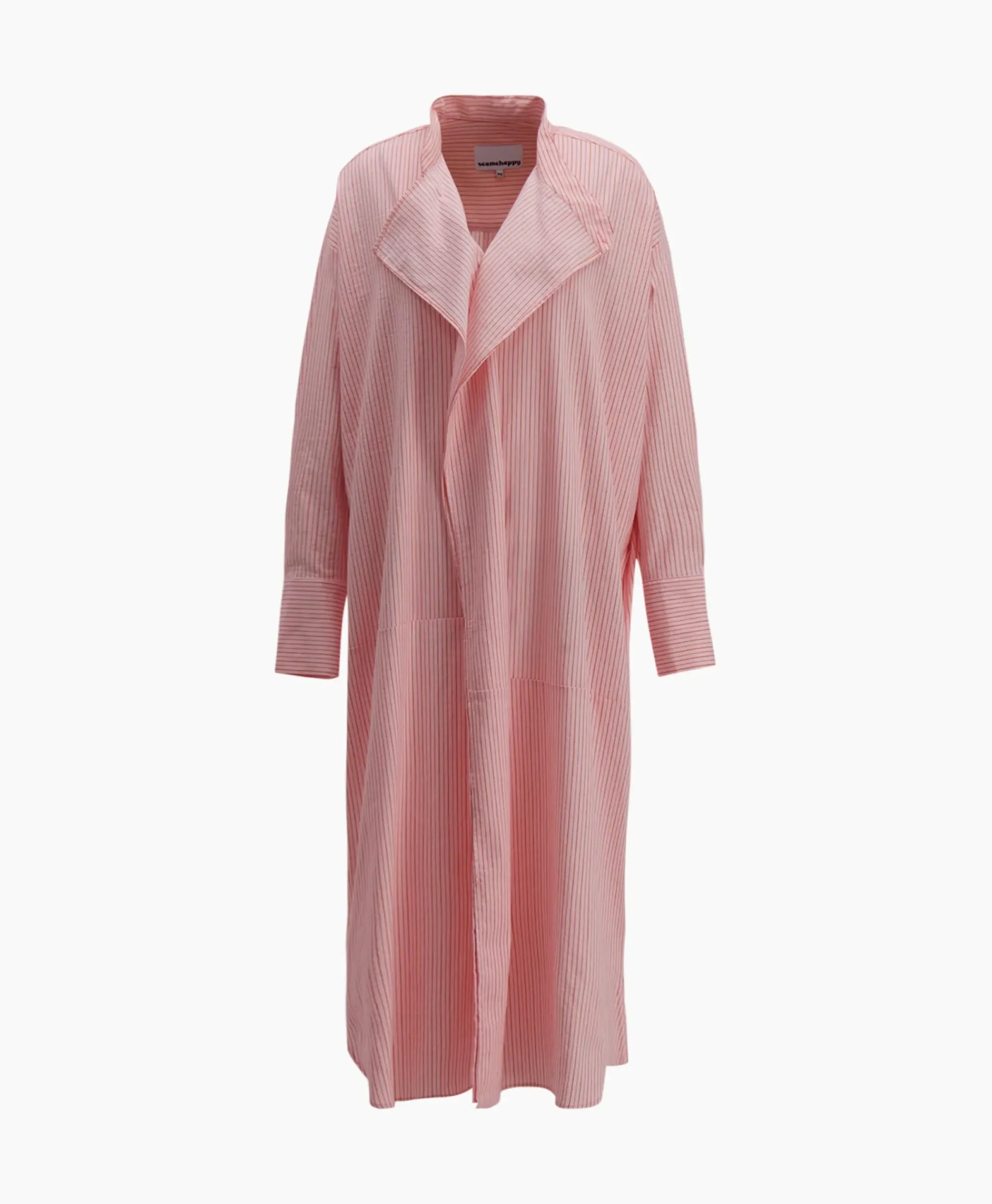 Jurken^Sea Me Happy Maxi Jurk Penelope Woven Striped Rose