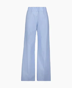 Broeken^Sea Me Happy Pantalon Super Woody Poplin Licht Blauw