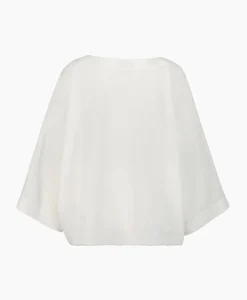 T-Shirts & Tops^Sea Me Happy Top Moorea Linen Off White