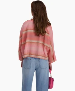 T-Shirts & Tops^Sea Me Happy Top Moorea Multicolour Oranje