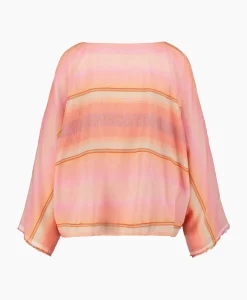 T-Shirts & Tops^Sea Me Happy Top Moorea Multicolour Oranje