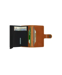 Portemonnees^Secrid Portemonnee Miniwallet Perforated Bruin