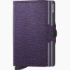 Portemonnees^Secrid Portemonnee Twinwallet Crisple Paars