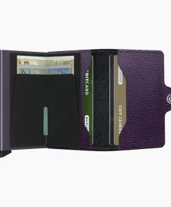 Portemonnees^Secrid Portemonnee Twinwallet Crisple Paars